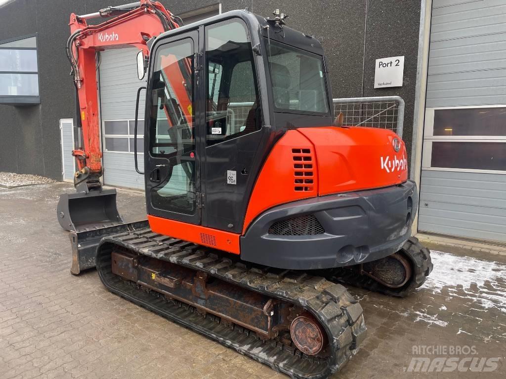 Kubota KX080-4a Малые экскаваторы 7т-12т