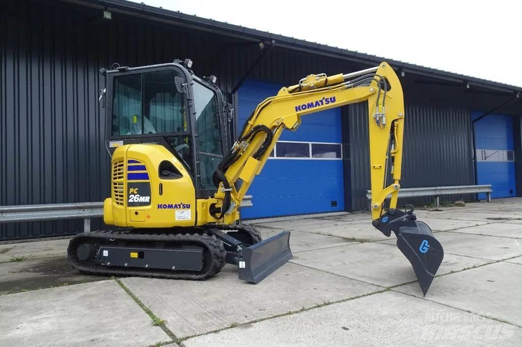 Komatsu PC26MR Гусеничные экскаваторы