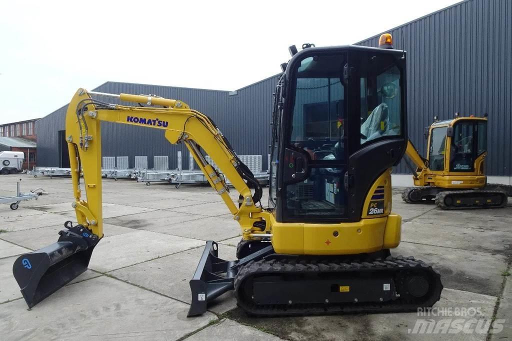 Komatsu PC26MR Гусеничные экскаваторы