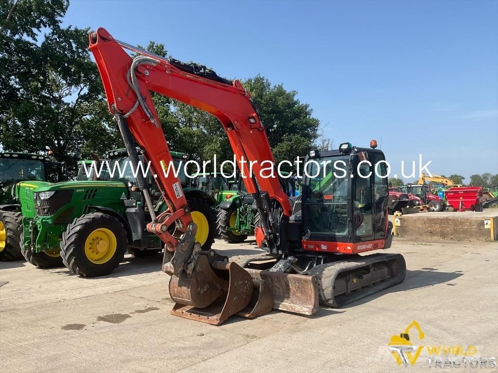 Kubota KX 080-4 Малые экскаваторы 7т-12т