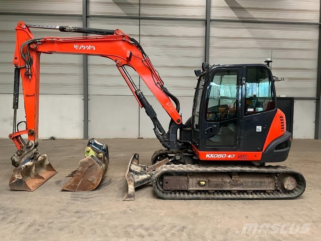 Kubota KX 080-4 A Малые экскаваторы 7т-12т