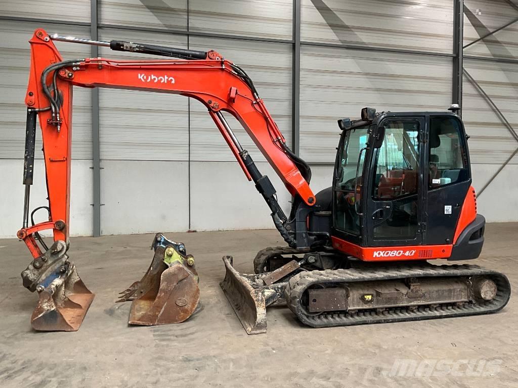 Kubota KX 080-4 A Малые экскаваторы 7т-12т
