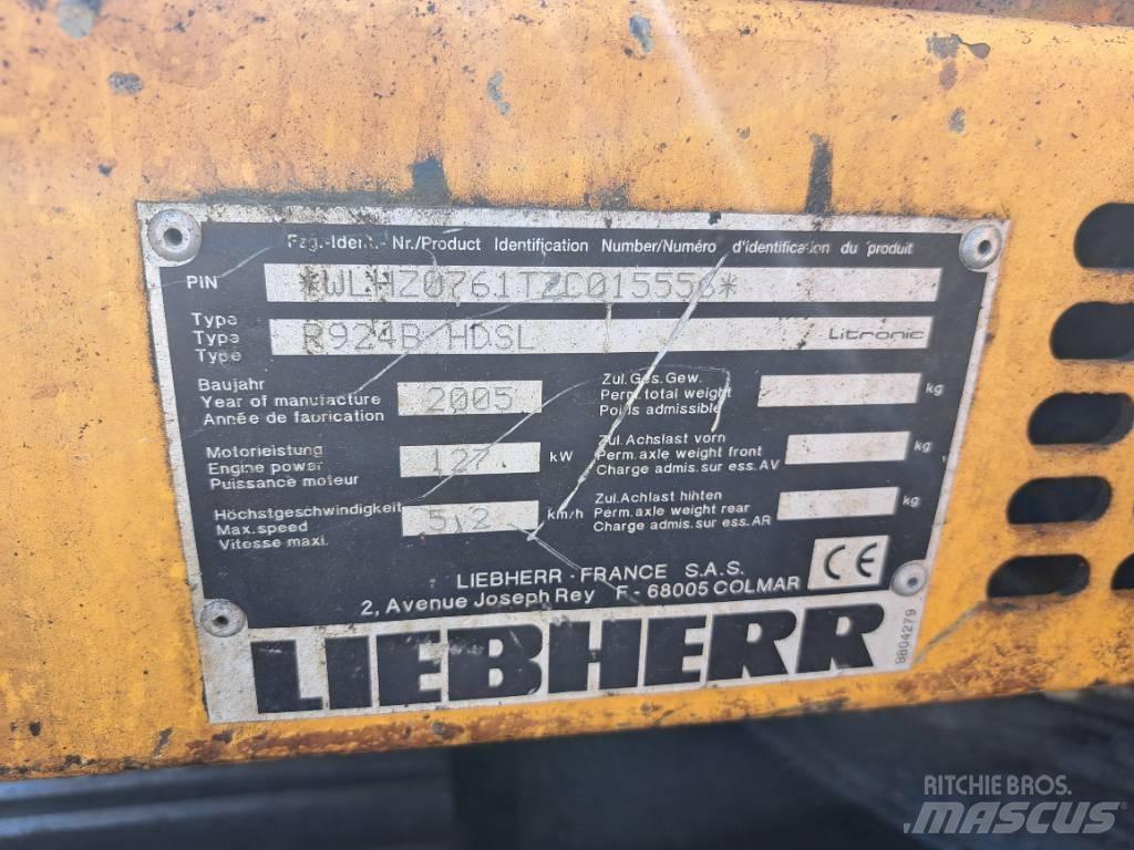 Liebherr R924B HDSL Гусеничные экскаваторы