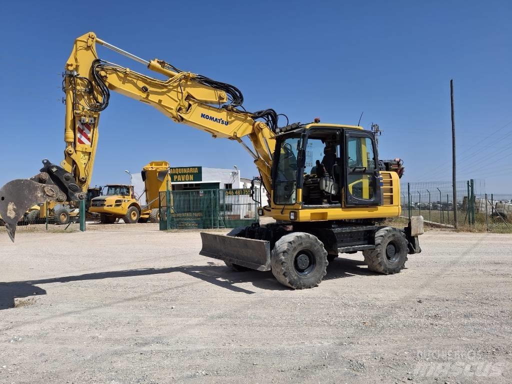 Komatsu PW 148-8 Колёсные экскаваторы