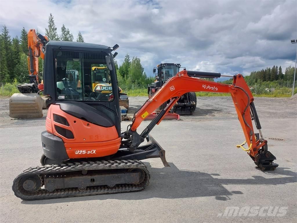 Kubota U25-3 Мини-экскаваторы