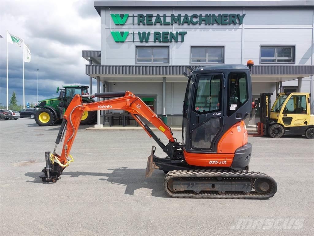 Kubota U25-3 Мини-экскаваторы