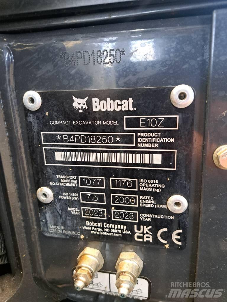 Bobcat E10Z Мини-экскаваторы