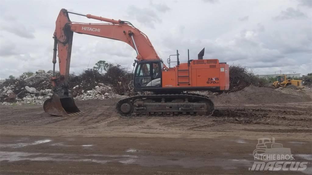 Hitachi ZX 670 Гусеничные экскаваторы