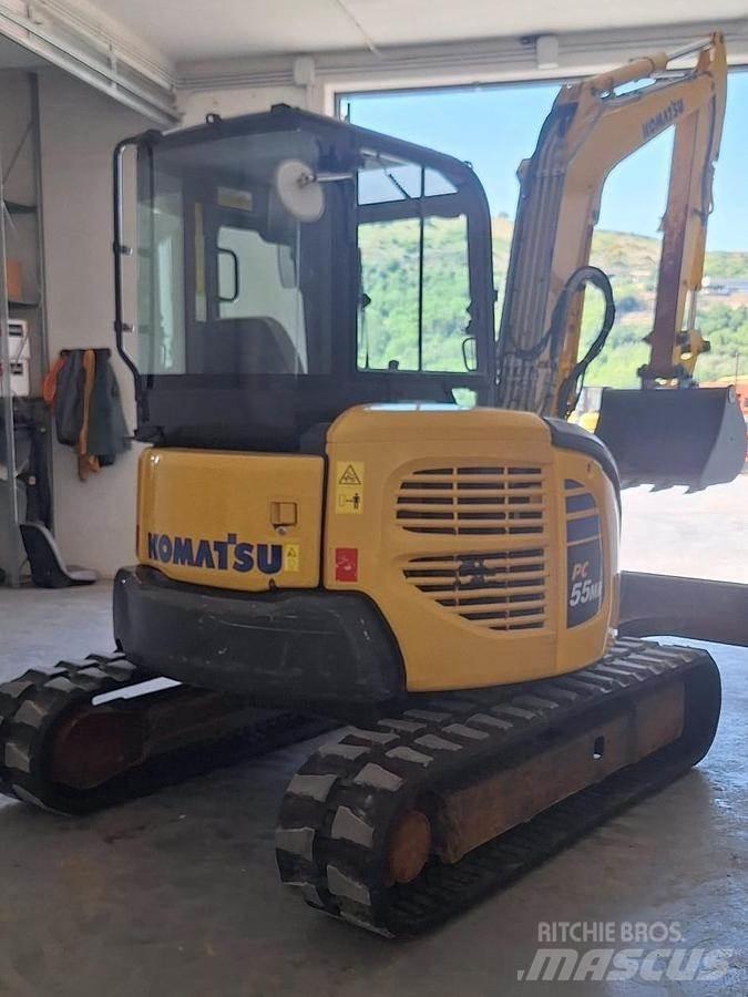 Komatsu PC55 MR-3 Мини-экскаваторы