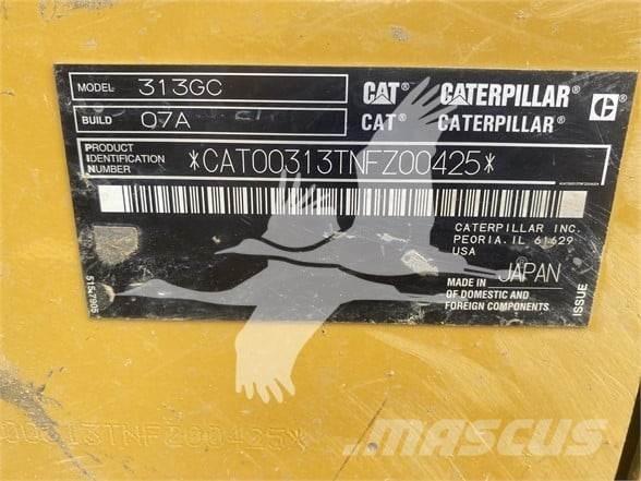 CAT 313GC Гусеничные экскаваторы
