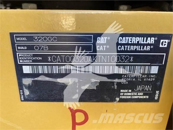 CAT 320GC Гусеничные экскаваторы