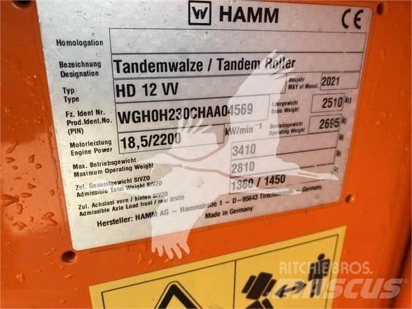 Hamm HD12VV Грунтовые катки