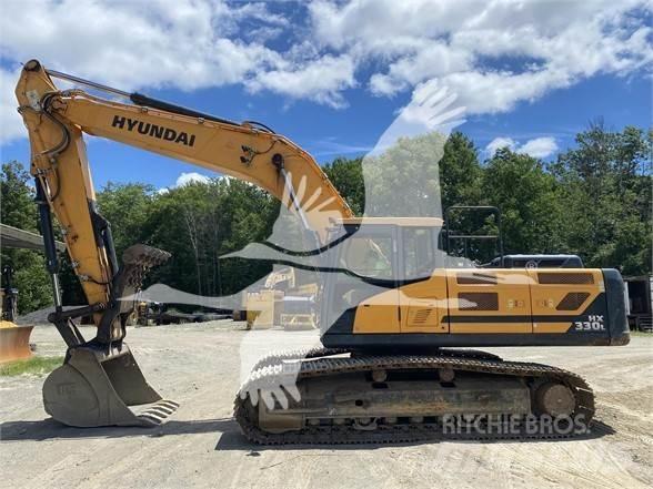 Hyundai HX330L Гусеничные экскаваторы