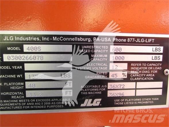 JLG 400S Телескопические подъемники