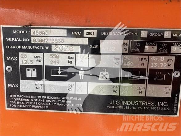 JLG 450AJ Коленчатые подъемники