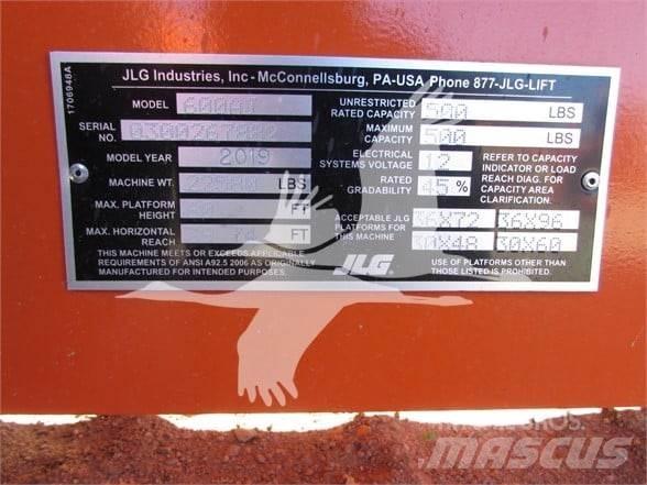 JLG 600AJ Коленчатые подъемники