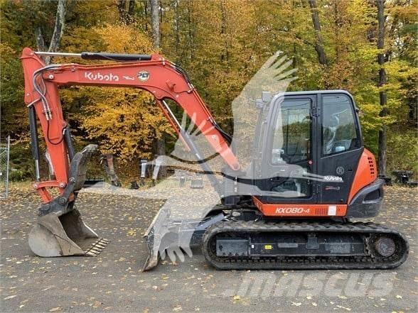 Kubota KX080-4 Гусеничные экскаваторы