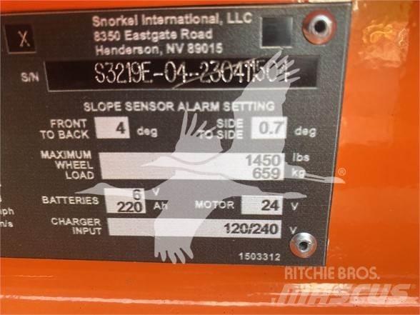 Snorkel S3219E Ножничные подъемники