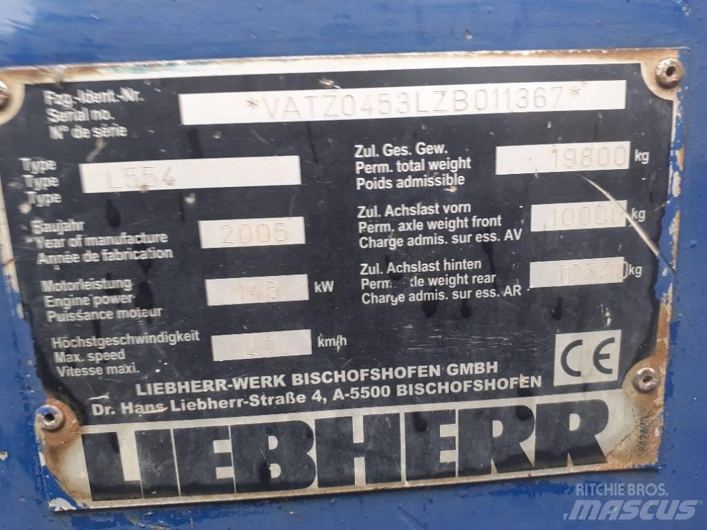 Liebherr L 554 Фронтальные погрузчики