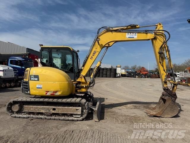Komatsu PC 80 Малые экскаваторы 7т-12т