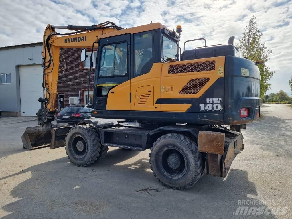 Hyundai HW 140 Колёсные экскаваторы