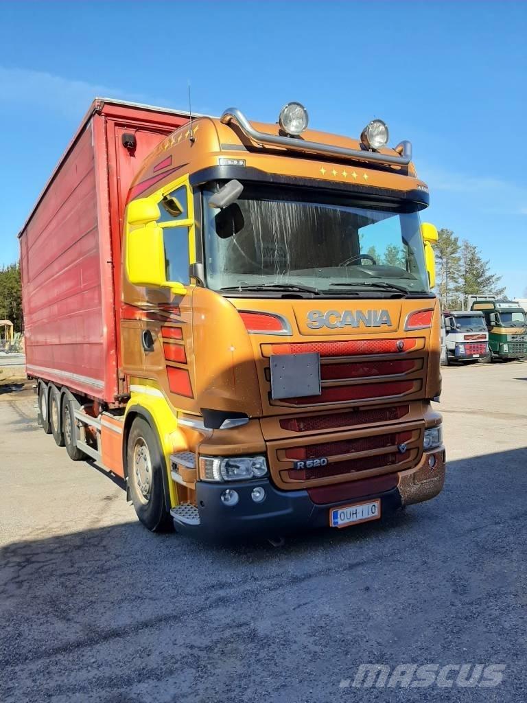 Scania R 520 Тентованные грузовики