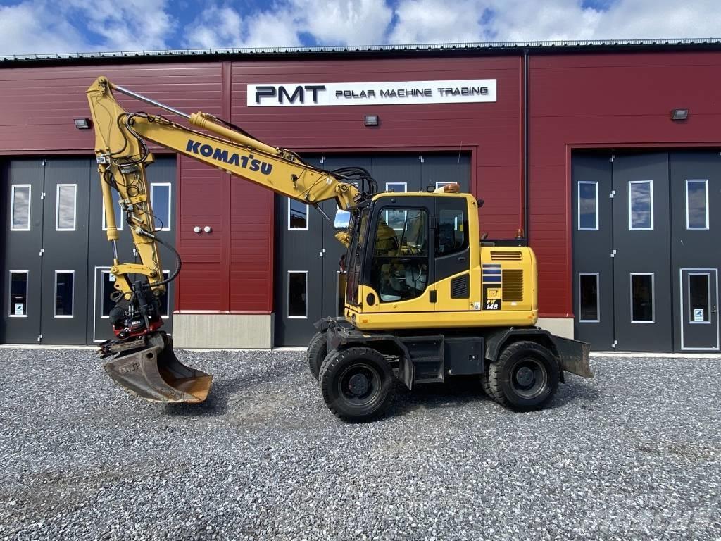 Komatsu PW 148-10 Колёсные экскаваторы
