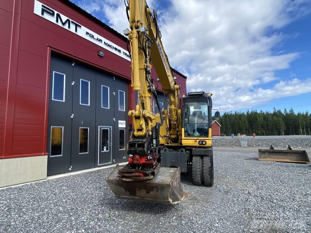 Komatsu PW 148-10 Колёсные экскаваторы