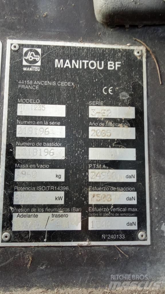 Manitou MT 1235 Телескопические погрузчики