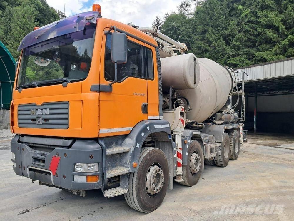 MAN TGA 41.480 Автобетоносмесители