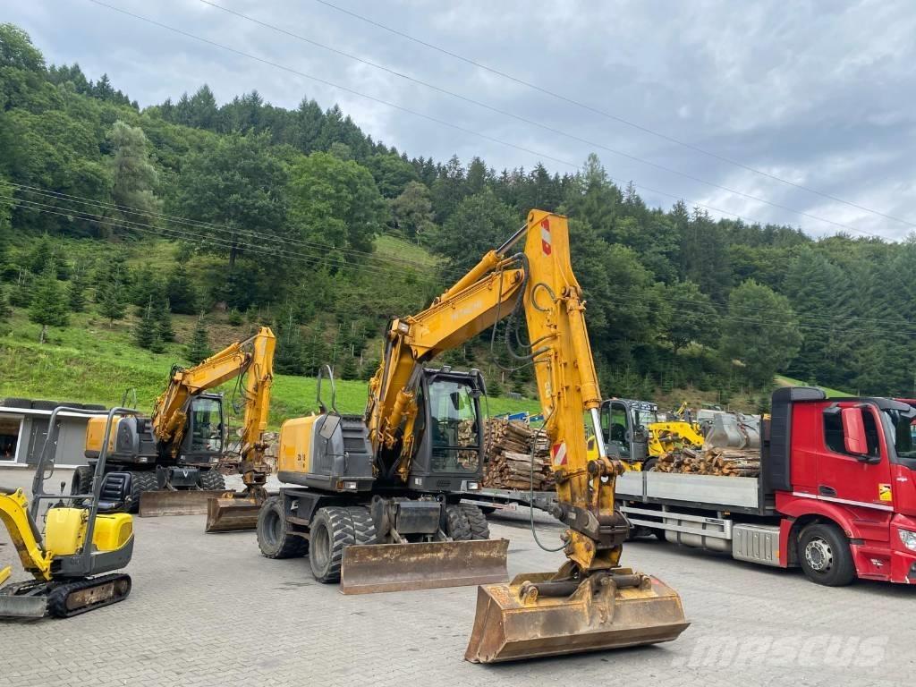 Hitachi ZX 140 W-3 Колёсные экскаваторы