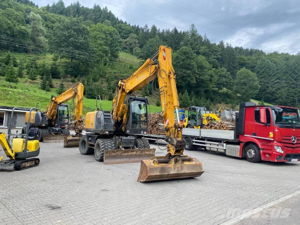 Hitachi ZX 140 W-3 Колёсные экскаваторы