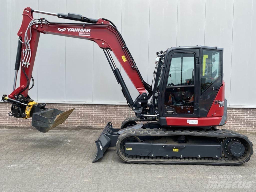 Yanmar SV100-7 Малые экскаваторы 7т-12т