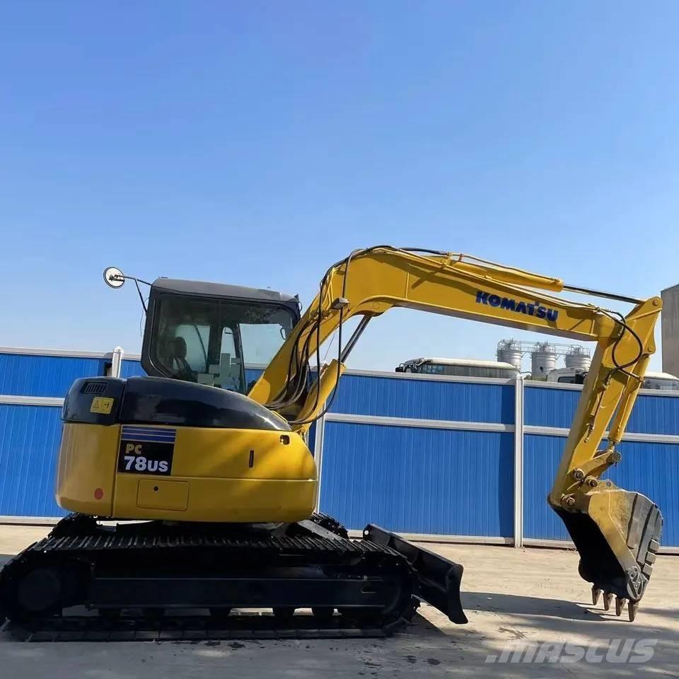 Komatsu PC78US-6 Малые экскаваторы 7т-12т