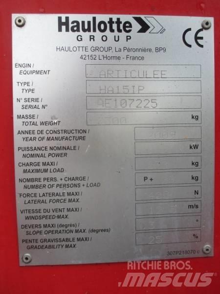 Haulotte HA 15 IP Коленчатые подъемники