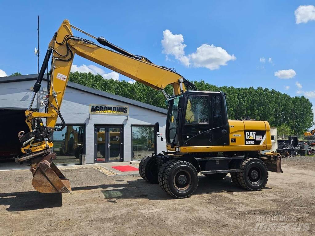 CAT M 316 D Колёсные экскаваторы