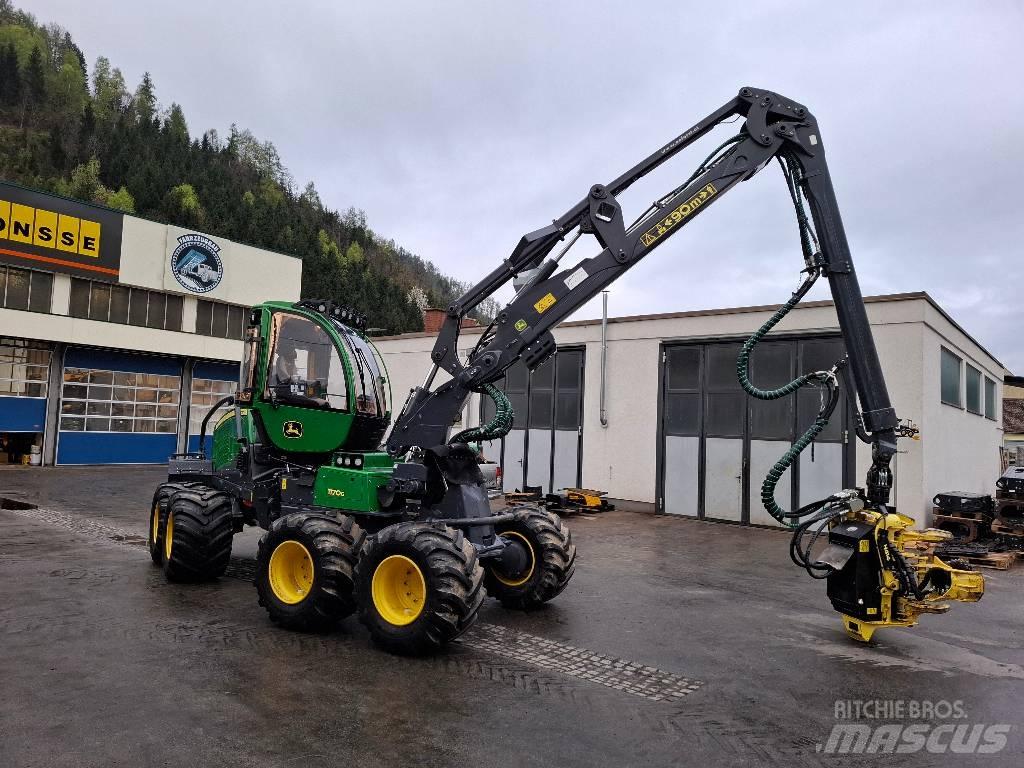 John Deere 1170G Харвестеры