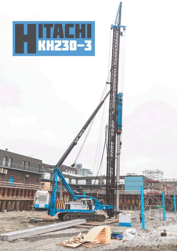 Hitachi KH230-3GLS Копровые установки