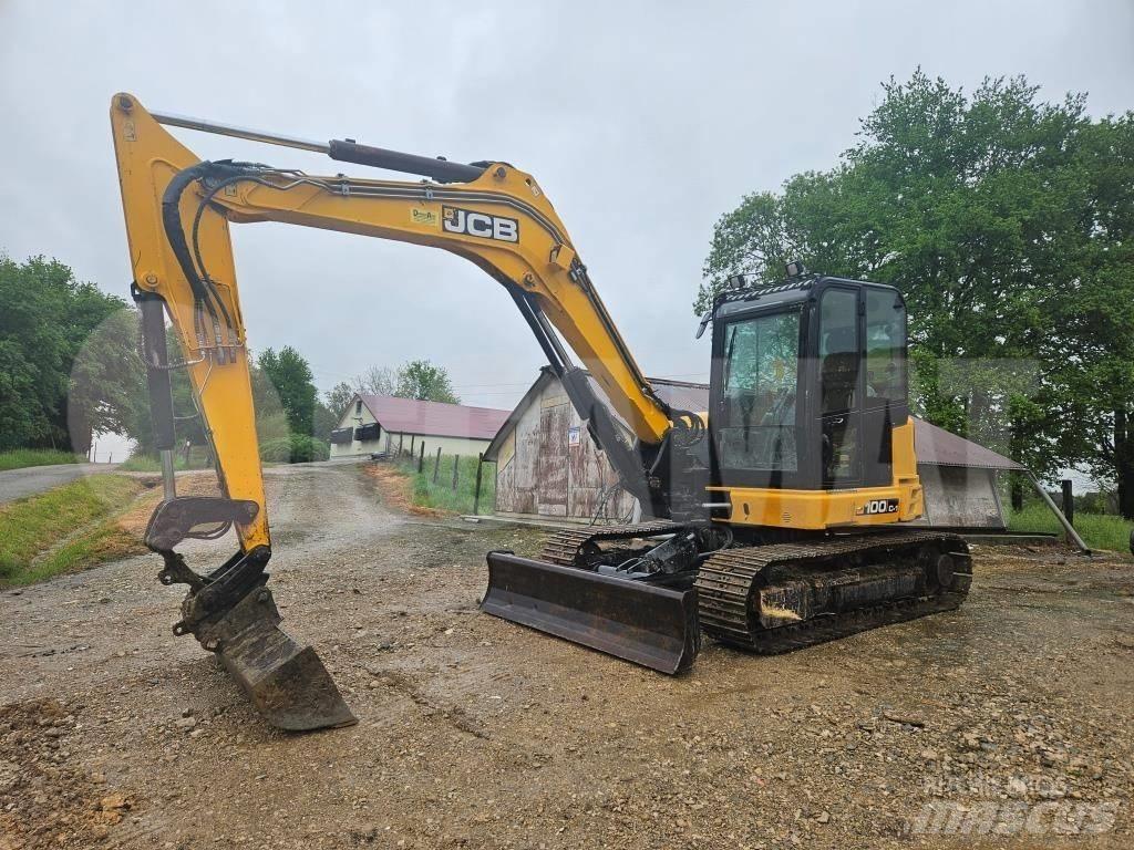 JCB 100 C Малые экскаваторы 7т-12т