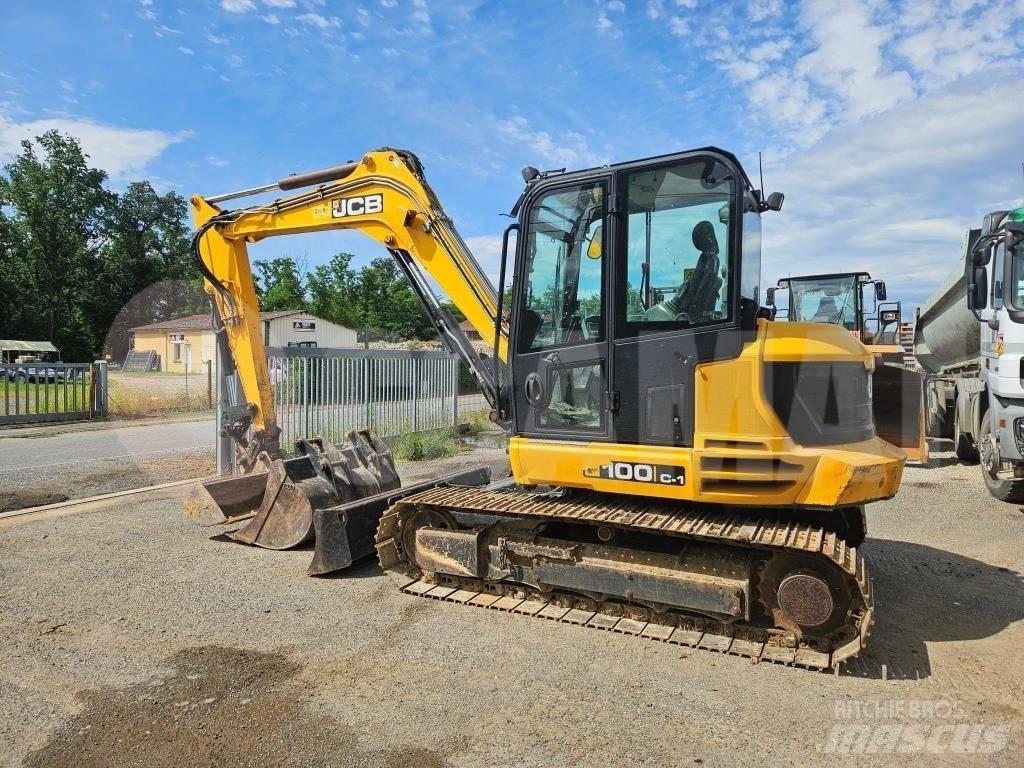 JCB 100 C Малые экскаваторы 7т-12т