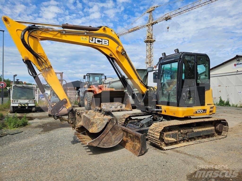 JCB 100 C Малые экскаваторы 7т-12т