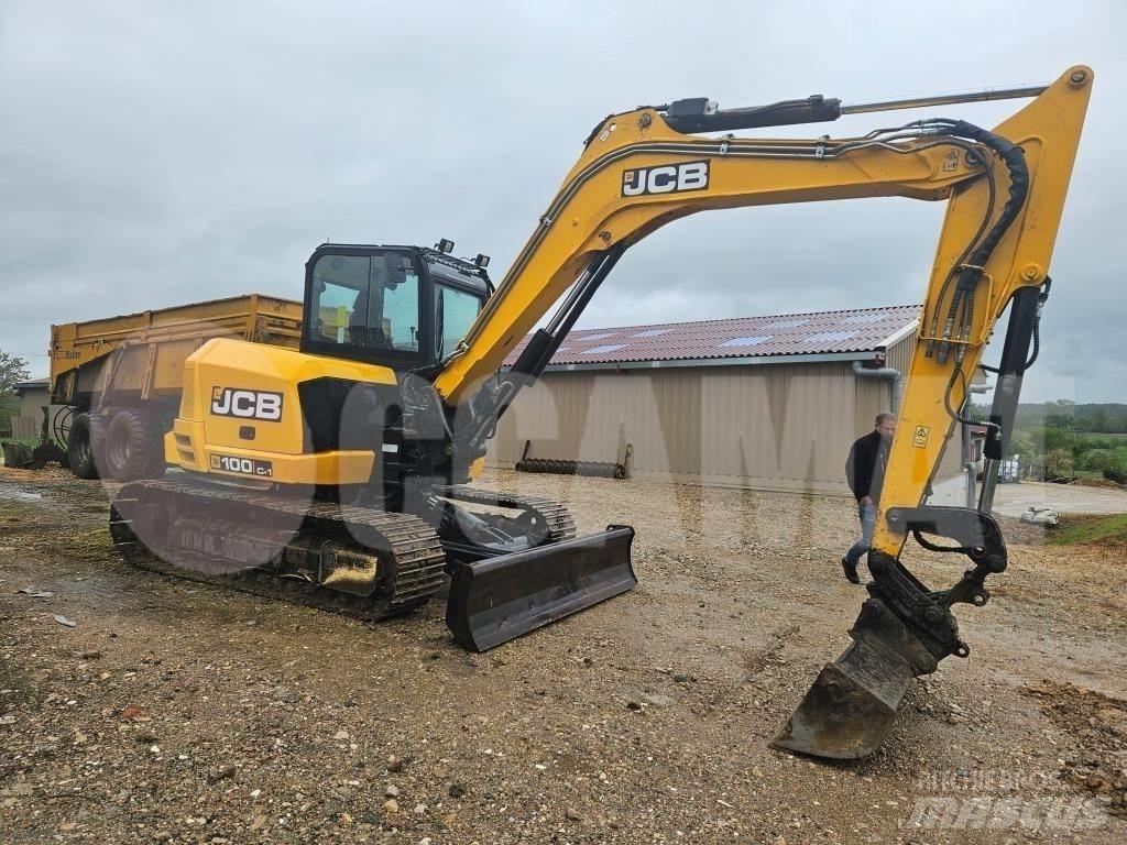 JCB 100 C Малые экскаваторы 7т-12т