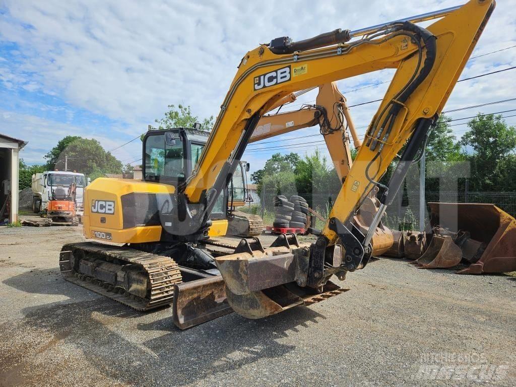JCB 100 C Малые экскаваторы 7т-12т