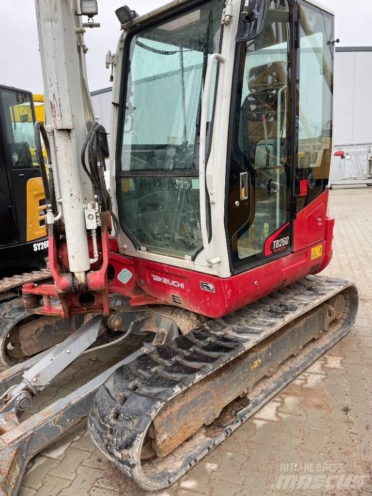 Takeuchi TB 260 Мини-экскаваторы