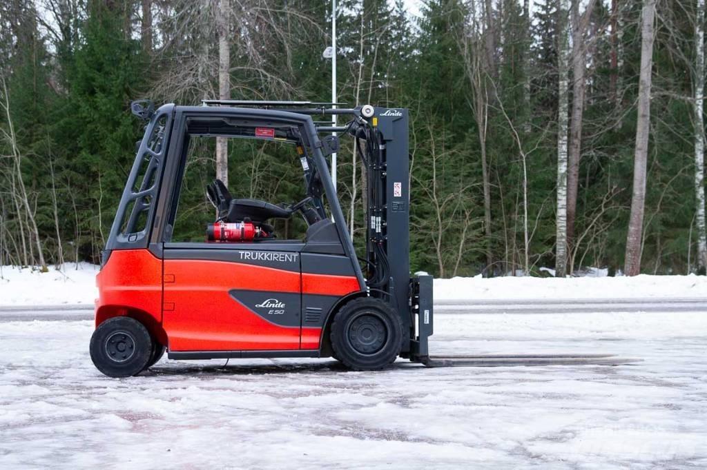 Linde E 50 Электропогрузчики