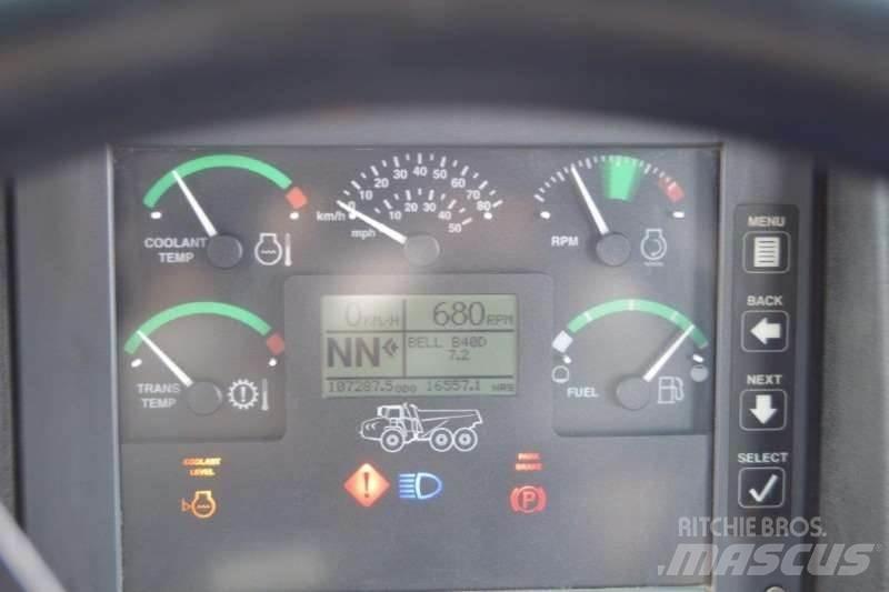 Bell B40D Шарнирно-сочленённые самосвалы