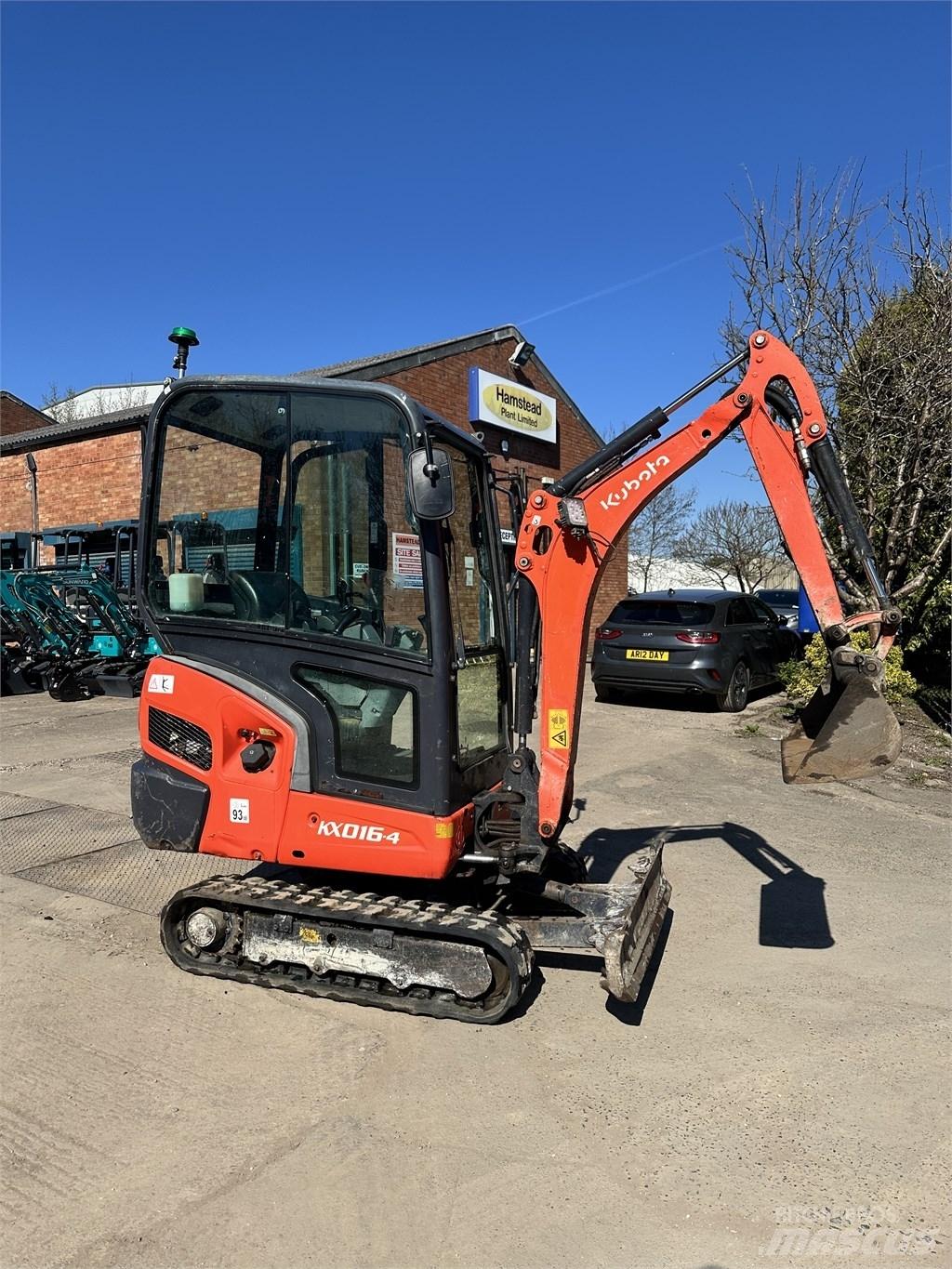 Kubota KX 016-4 Мини-экскаваторы