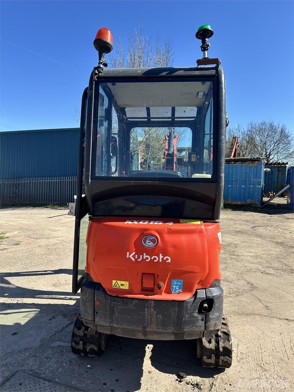 Kubota KX 016-4 Мини-экскаваторы