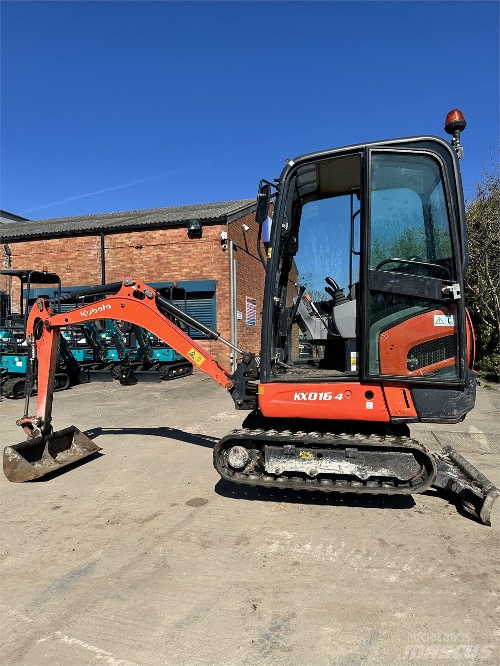 Kubota KX 016-4 Мини-экскаваторы