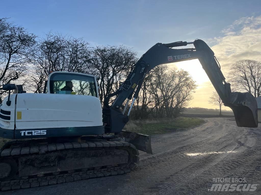 Terex TC 125 Малые экскаваторы 7т-12т